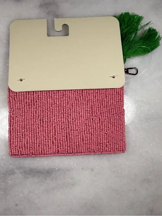 New Release Sol and Mer Cherry Striped Beaded Zippered Travel Pouch Wallet 🍒 - Picture 2 of 4